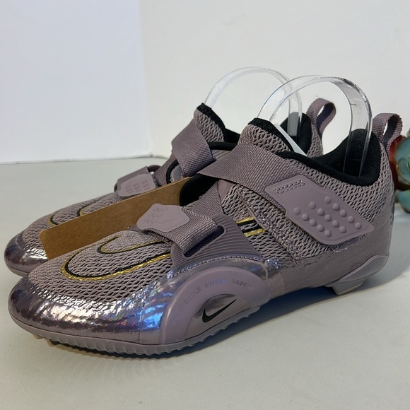 Nike SUPERREP Cycle 2 NN Cycling Shoes Purple Size 7.5 - Picture 2 of 12